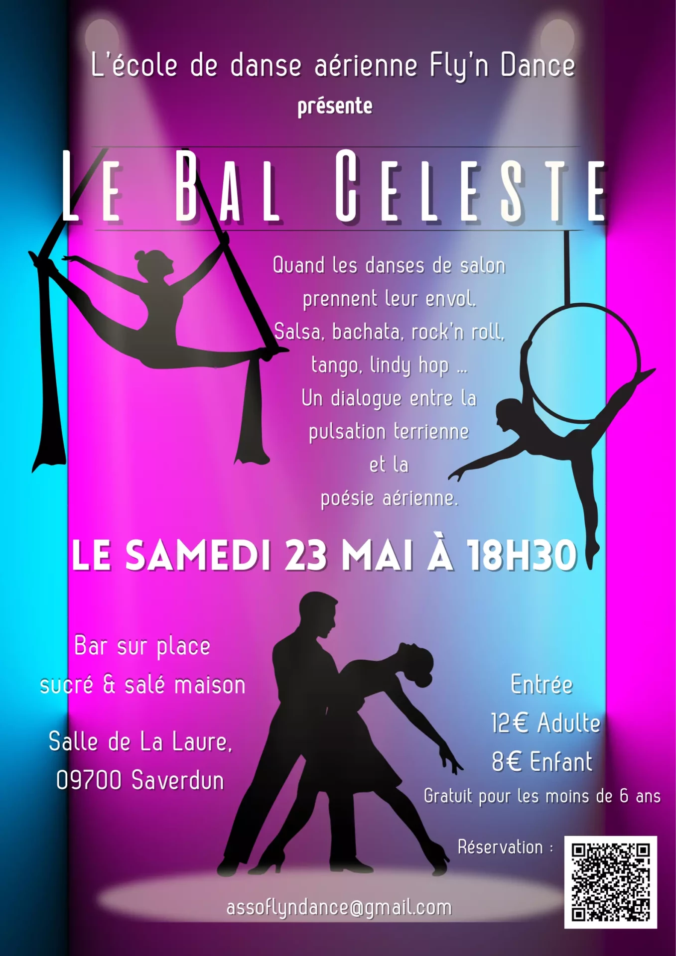 Bal celeste, spectacle de danse aérienne